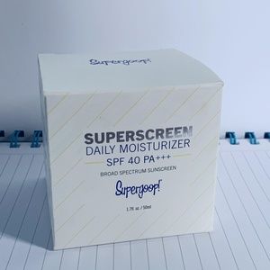 Supergoop SuperScreen Daily Moisturizer SPF 40 1.7